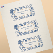 Professional Printed Rectangle Labels