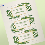 Professional Printed Rectangle Labels