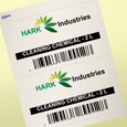 Professional Printed Rectangle Labels