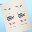 Professional Printed Rectangle Labels
