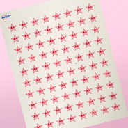 Professional Printed Star Labels