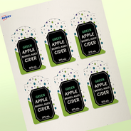 Professional Printed Arched Labels