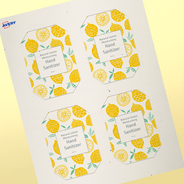 Professional Printed Emerald Labels