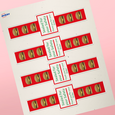 Professional Printed Band Labels
