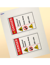 Étiquettes rectangulaires