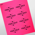 Professional Printed Oval Labels