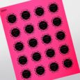 Professional Printed Scalloped Labels