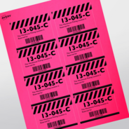 Professional Printed Rectangle Labels
