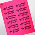 Professional Printed Rectangle Labels