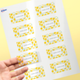Professional Printed Rectangle Labels