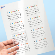 Professional Printed Rectangle Labels