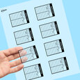 Professional Printed Rectangle Labels