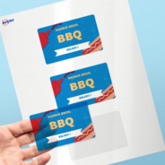 Professional Printed Rectangle Labels