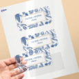 Professional Printed Rectangle Labels