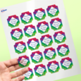 Professional Printed Square Labels