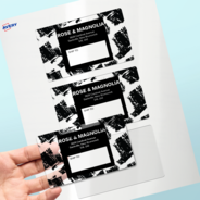 Professional Printed Rectangle Labels