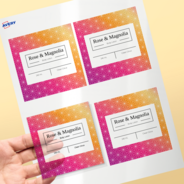 Professional Printed Square Labels