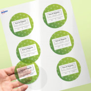 Professional Printed Round Labels