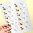 Professional Printed Rectangle Labels