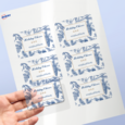 Professional Printed Rectangle Labels
