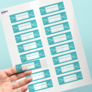 Professional Printed Rectangle Labels