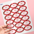 Professional Printed Oval Labels