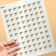 Professional Printed Square Labels