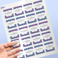 Professional Printed Square Labels