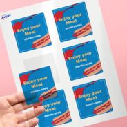 Professional Printed Square Labels