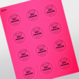 Professional Printed Round Labels