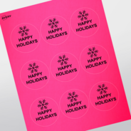 Professional Printed Round Labels