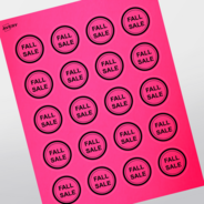 Professional Printed Round Labels