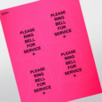 Professional Printed Bell Labels