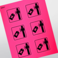 Professional Printed Square Labels