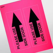 Professional Printed Rectangle Labels