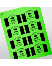 Professional Printed Arched Labels