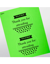 Professional Printed Round Labels