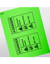 Professional Printed Rectangle Labels