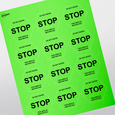 Professional Printed Hexagon Labels