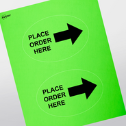 Professional Printed Oval Labels