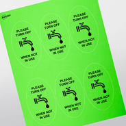 Professional Printed Oval Labels