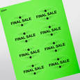Professional Printed Oval Labels