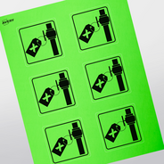 Professional Printed Square Labels