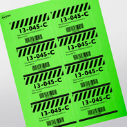Professional Printed Rectangle Labels