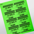 Professional Printed Rectangle Labels