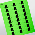Professional Printed Rectangle Labels