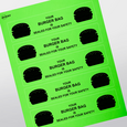Professional Printed Rectangle Labels