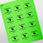 Professional Printed Round Labels