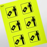 Professional Printed Square Labels