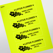 Professional Printed Rectangle Labels
